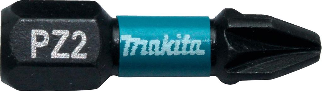 Makita Bit PZ2 Impact Black, PZ2, 2 Stk., 25 mm Produktbild 