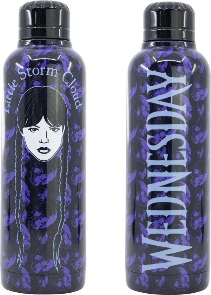 Wednesday Edelstahl Sportflasche Wasserflasche Trinkflasche Flasche