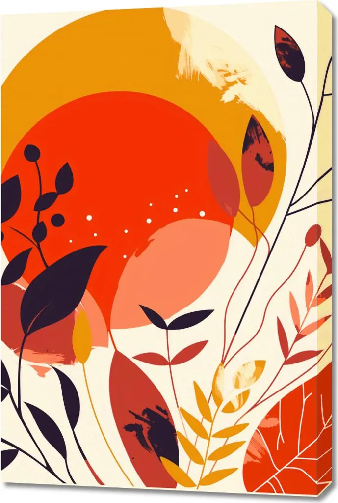 Quadro Decorativo 60x90 cm - L'arte vivente della natura Canvas