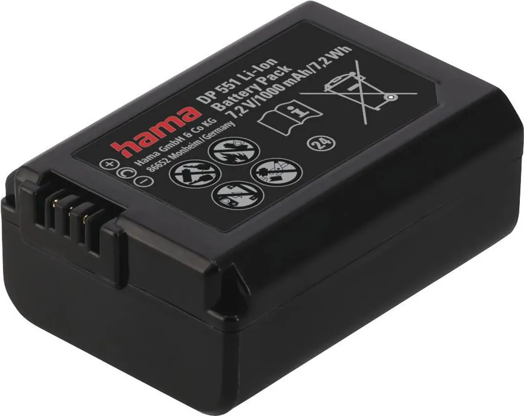 Hama DP 551 Lithium-Ion (Li-Ion) 1000 mAh (00077551)
