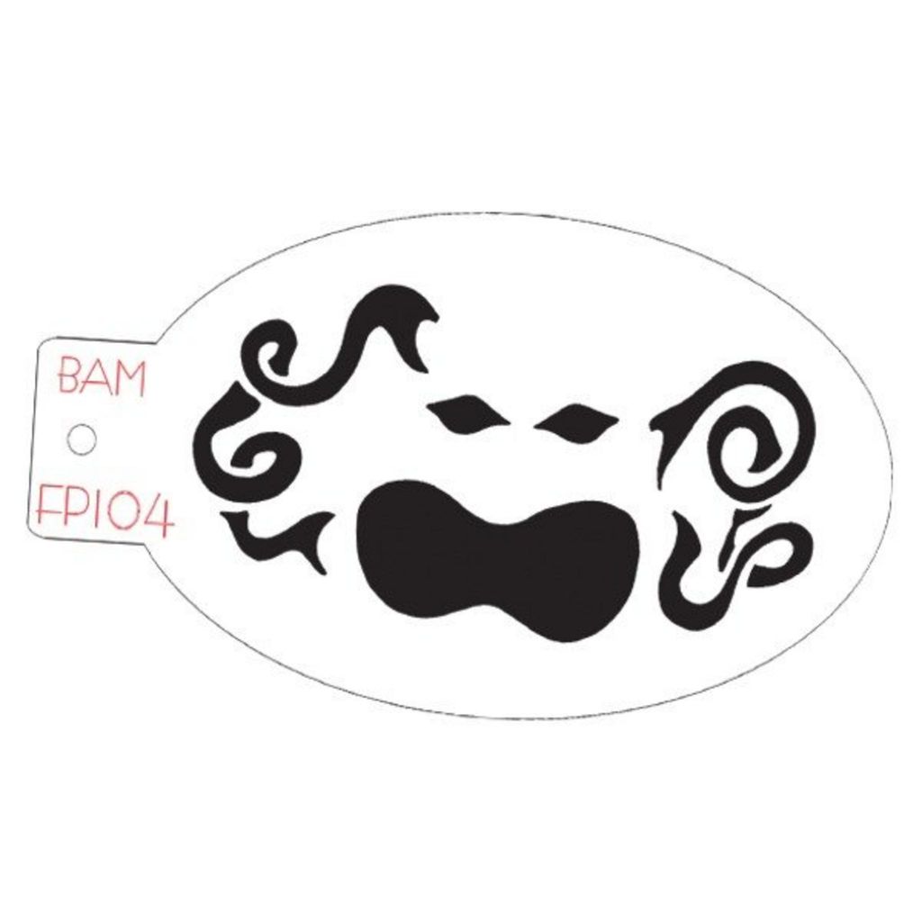 Facepaintshop Maske Schminkvorlage