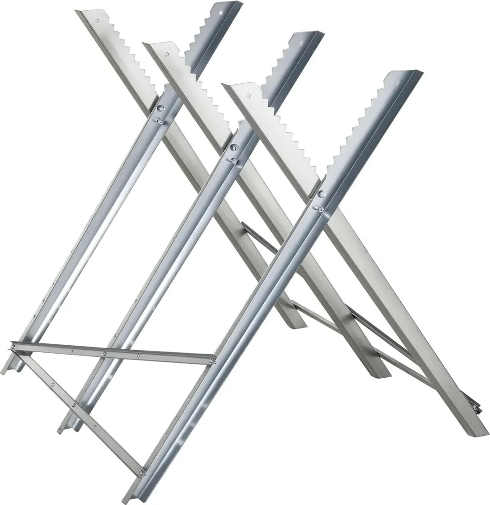 Chevalet de sciage pour bois de chauffage - Support pliable charge 100 kg