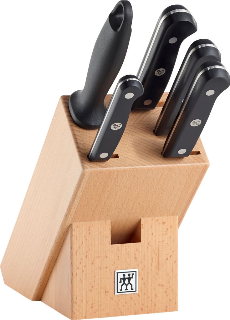 ZWILLING Küchenmesser 6 tlg. Set Edelstahl Messer im Produktbild 