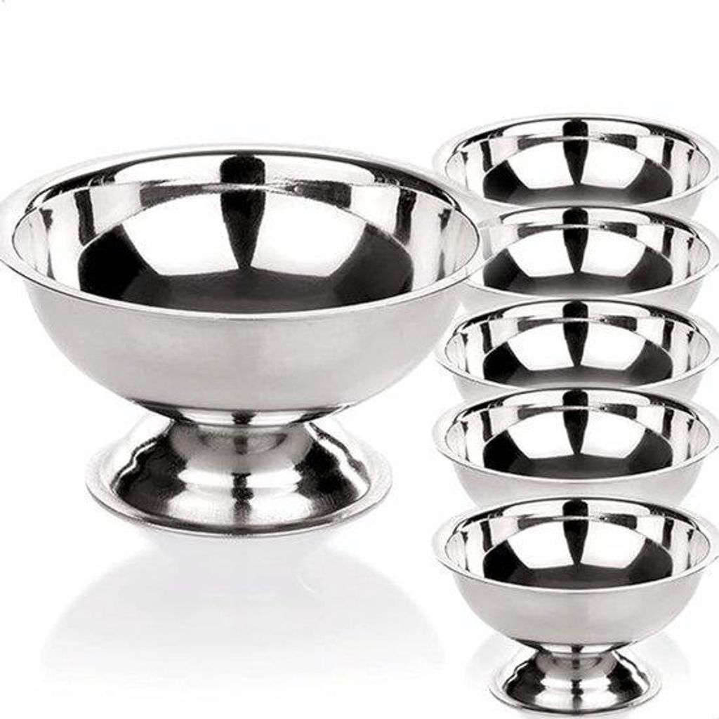 Coupes à dessert Ø 9 cm en acier inoxydable - pour Image du produit 