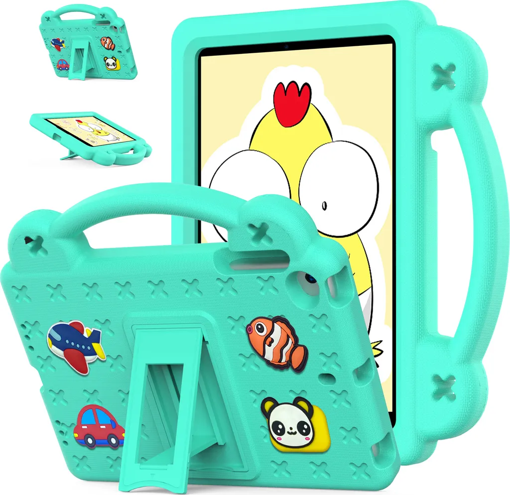 Cover iPad Mini 1/2/3/4/5 Antiurto - Custodia Rugged Verde con Stand