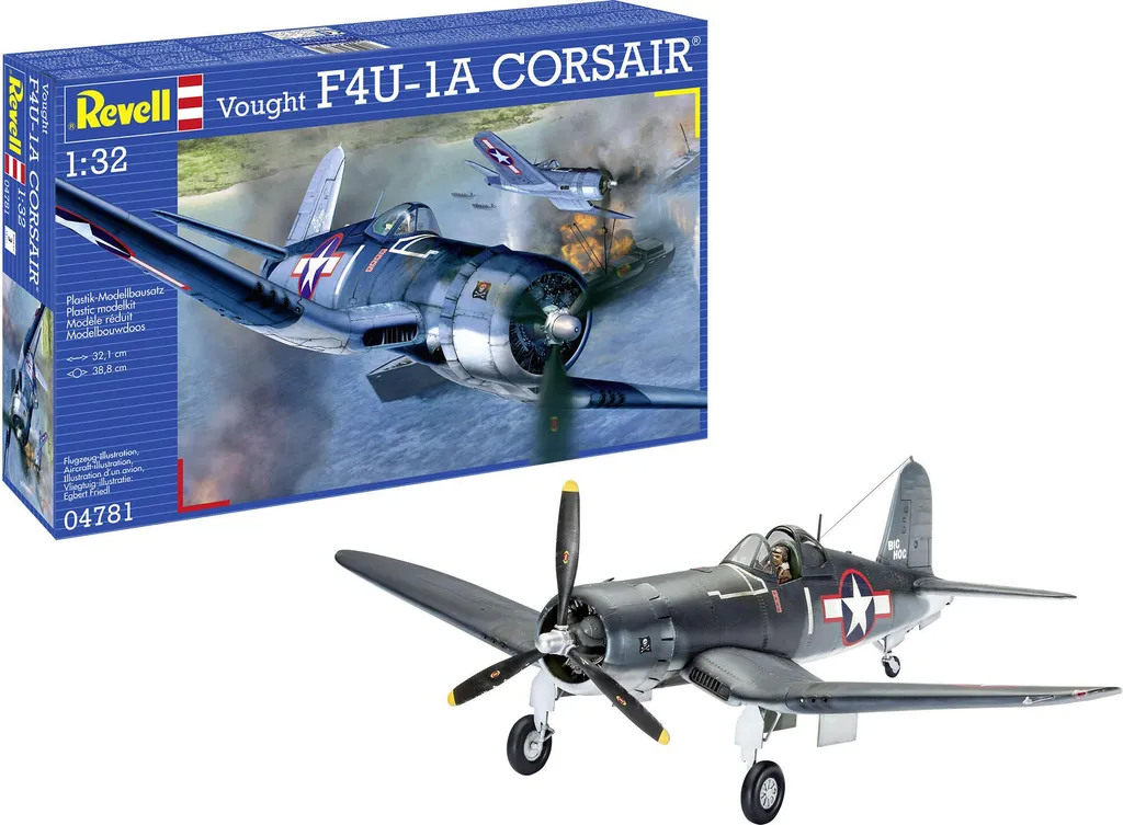 Vought F4U-1A Corsair Maquette Revell Durable et Facile à Assembler - 6