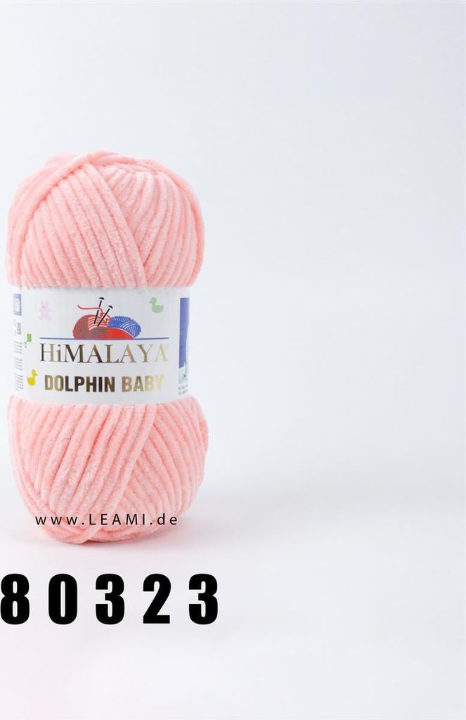 Himalaya Dolphin Baby super Bulky Chenille Garn Wolle strickgarn 100 gr 80323 - apricot hell