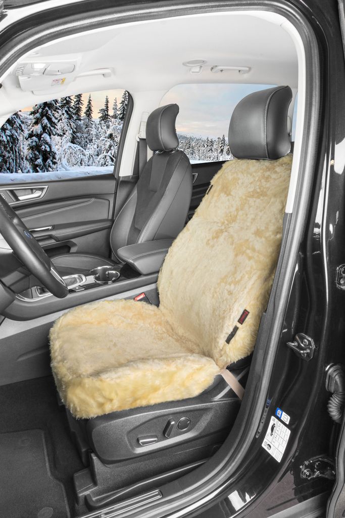 AUTOROWN Luxus Universal Auto Sitzbezug 100% Australian Schaffell  Sitzbezüge Herbst Winter Warme Pelz Sitzbezug Auto Innen Von 61,89 €