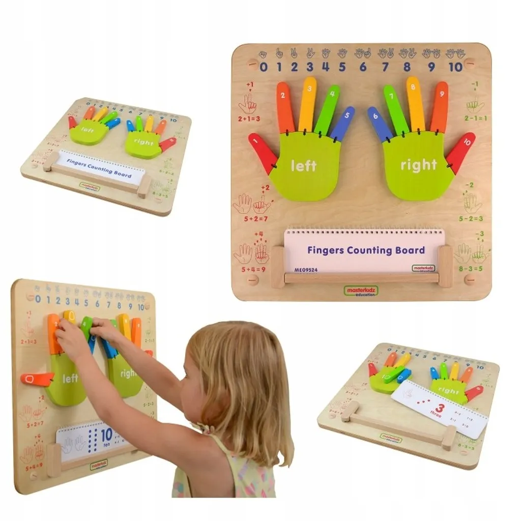 Jeu de calcul Montessori en bois : matériel éducatif pour le comptage