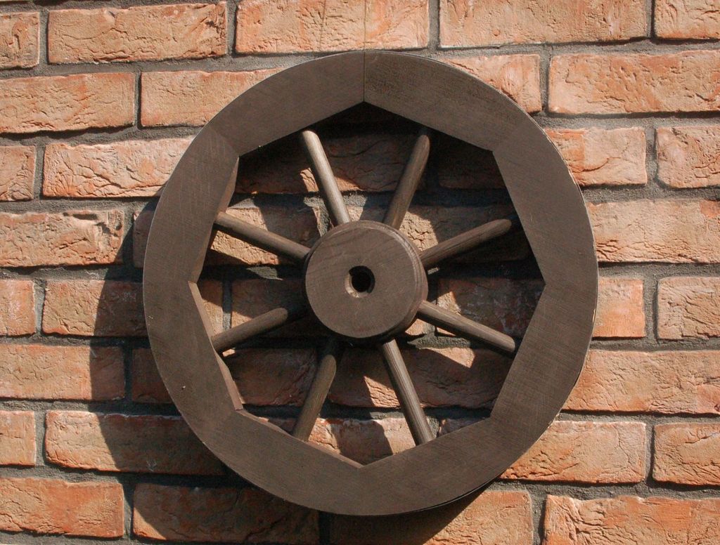 Wagenrad 50 cm schwarz