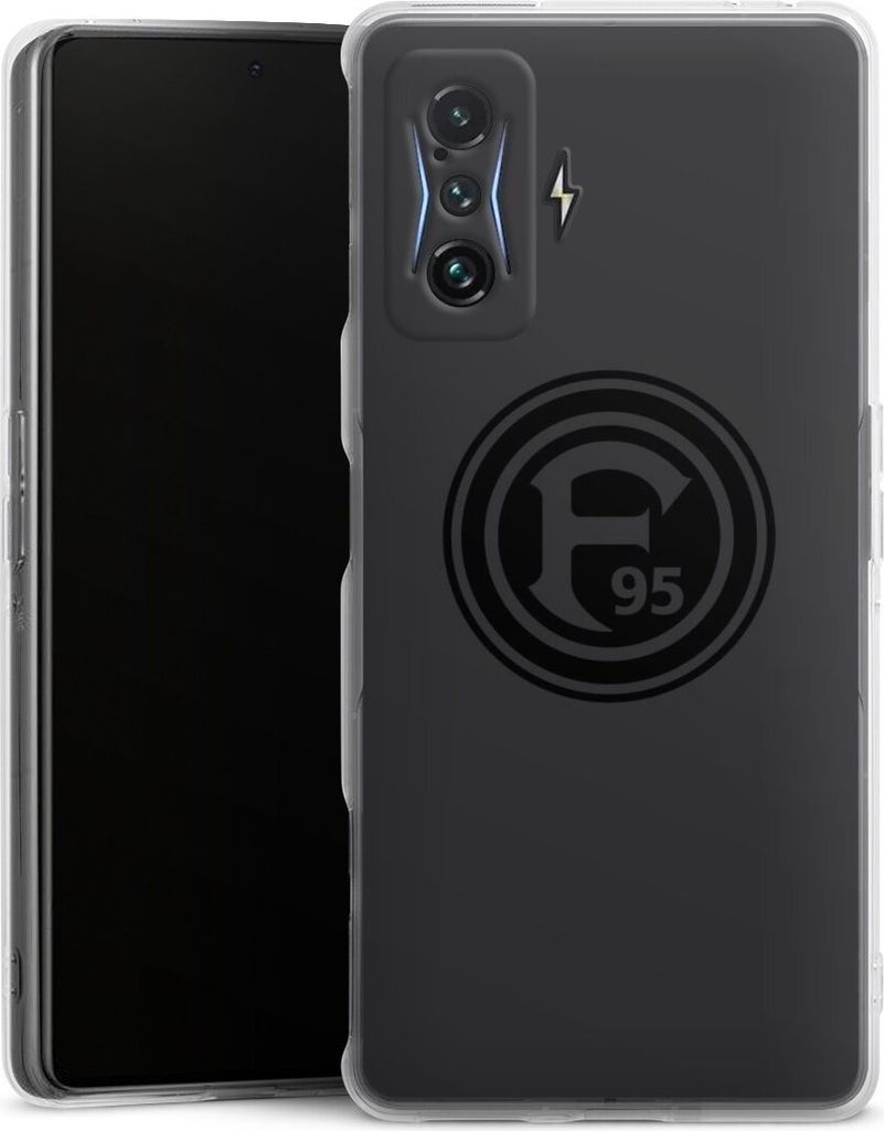DeinDesign Handyhülle für Xiaomi Poco F4 GT Silikon Hülle Case Smartphone Schutzhülle F95 Fortuna Düsseldorf Logo