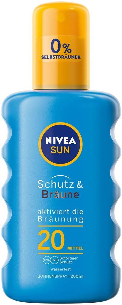 Nivea Sun Spray SPF 20, 200 ml - Protection efficace de la Image du produit 