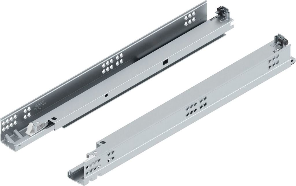 BLUM TANDEM TIP-ON 560H Unterbodenführung Länge 500, Stahl verzinkt