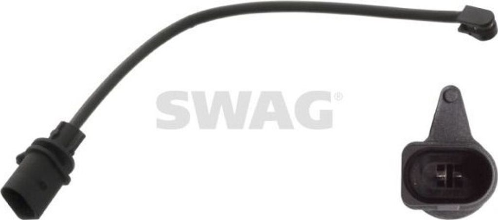 SWAG 30 94 5233 Warnkontakt Bremsbelagverschleiß 255mm Vorne Links für AUDI Q5 (8RB)