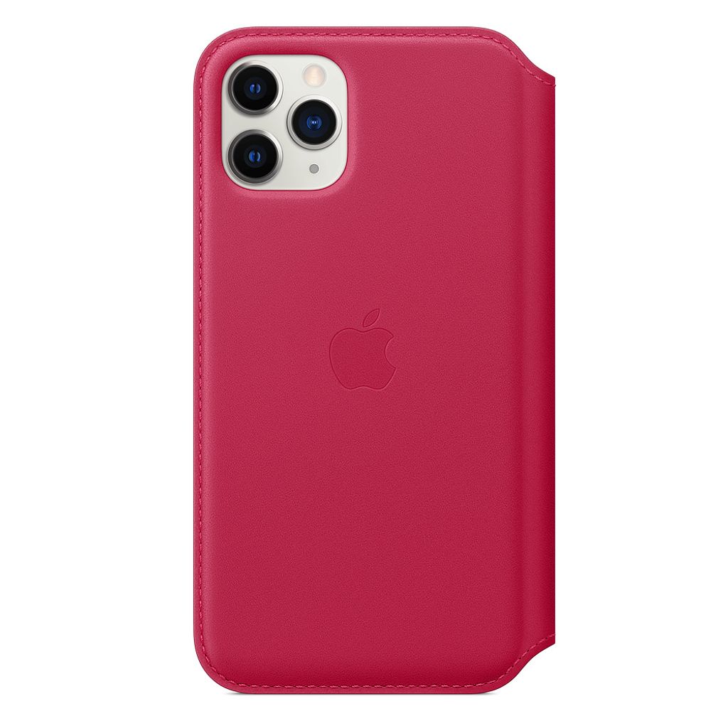 Apple Folio - Flip-Hülle für Mobiltelefon - Leder - Produktbild 