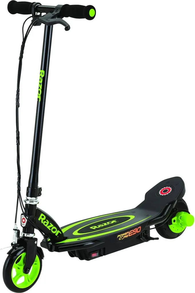 Trottinette électrique enfant Power Core E90 Vert pour loisirs plein air