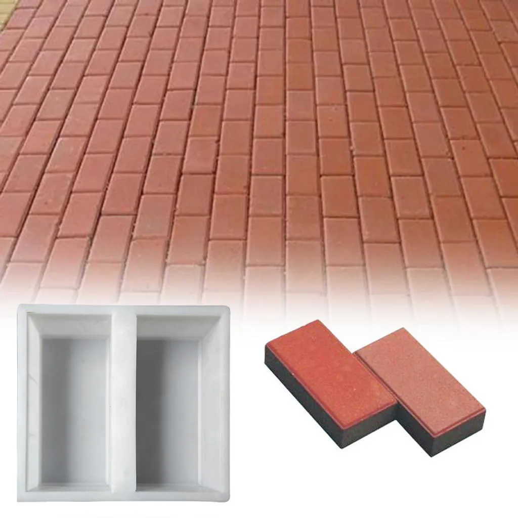 Pavage de jardin : moule à béton réutilisable pour allée et terrasse - 50cm - 2