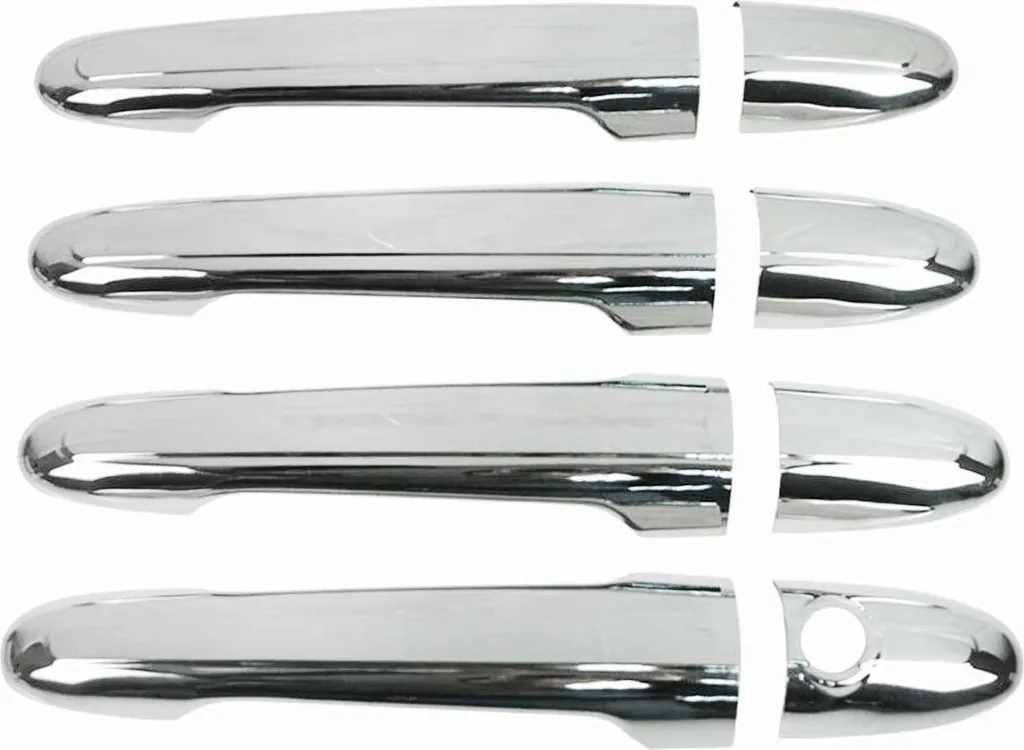 Set 8 Coprimaniglie Cromate Mercedes Sprinter 2006-2018 Acciaio Inox