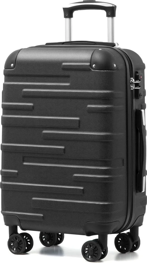 Valise Rigide Ultra Résistante 4 Roulettes Silencieuses Serrure TSA
