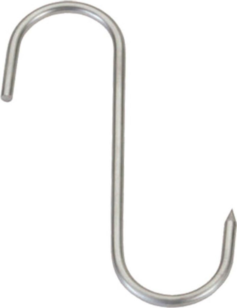 Edelstahl-Schweinehaken 18/8 Länge 120 mm Dicke 4 mm