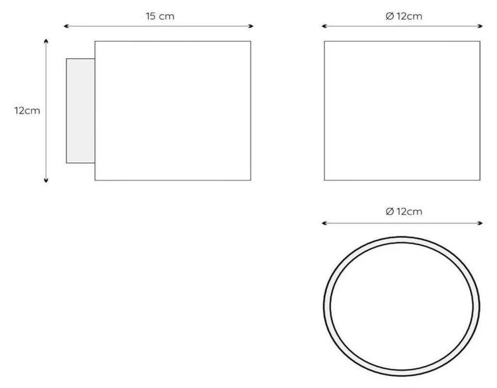 Solution Éclairage Mural Lucida JELTE G9 33W pour Espaces Sombres - 9