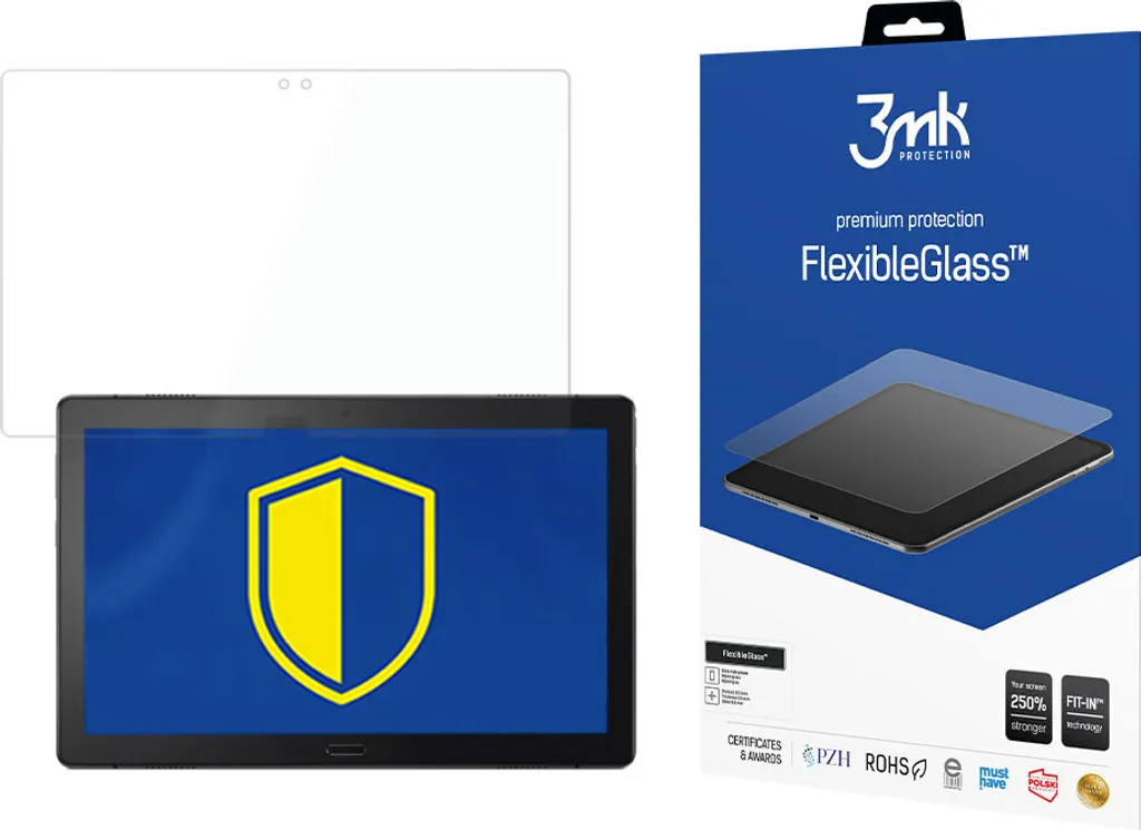 Protezione Premium 3mk FlexibleGlass Lenovo Tab P10 | Design Invisibile