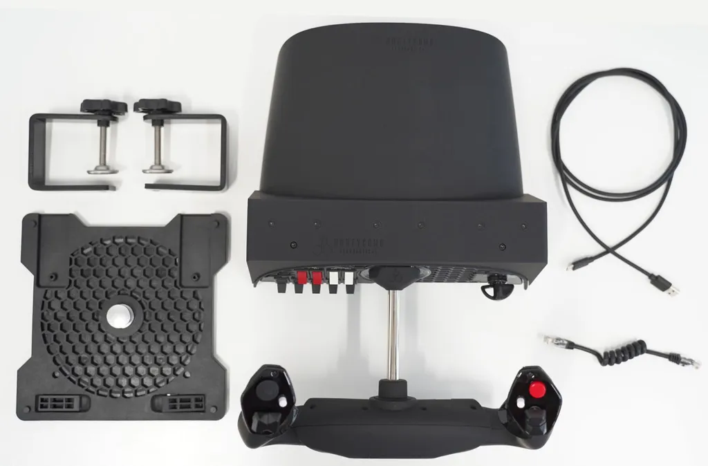 Joug de simulation Honeycomb Alpha Flight Controls avec panneau switch - 9