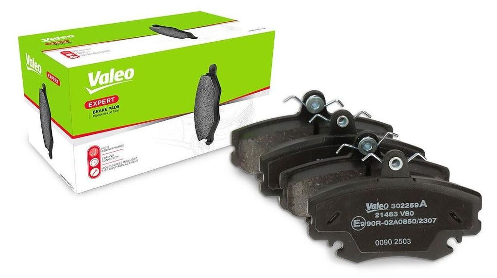 Bremsbelagsatz Scheiben vorne 18 mm VALEO für u.a. DACIA LOGAN