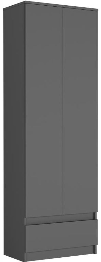 Regál 60 cm skříň 2 dveře 1 zásuvka FRAMIRE B-4 antracit Obrázek produktu 