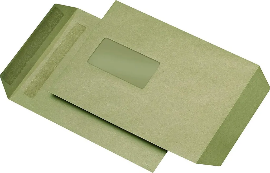 Lot d'enveloppes C5 à fenêtre pour courrier A5 - Fermeture autocollante