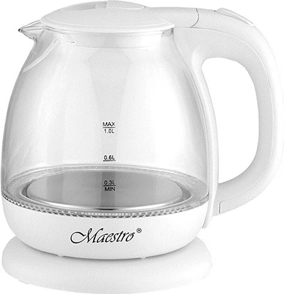 Feel-Maestro MR-055-WHITE Bollitore 1 l bianco 1100 W (MR-055 bianco)