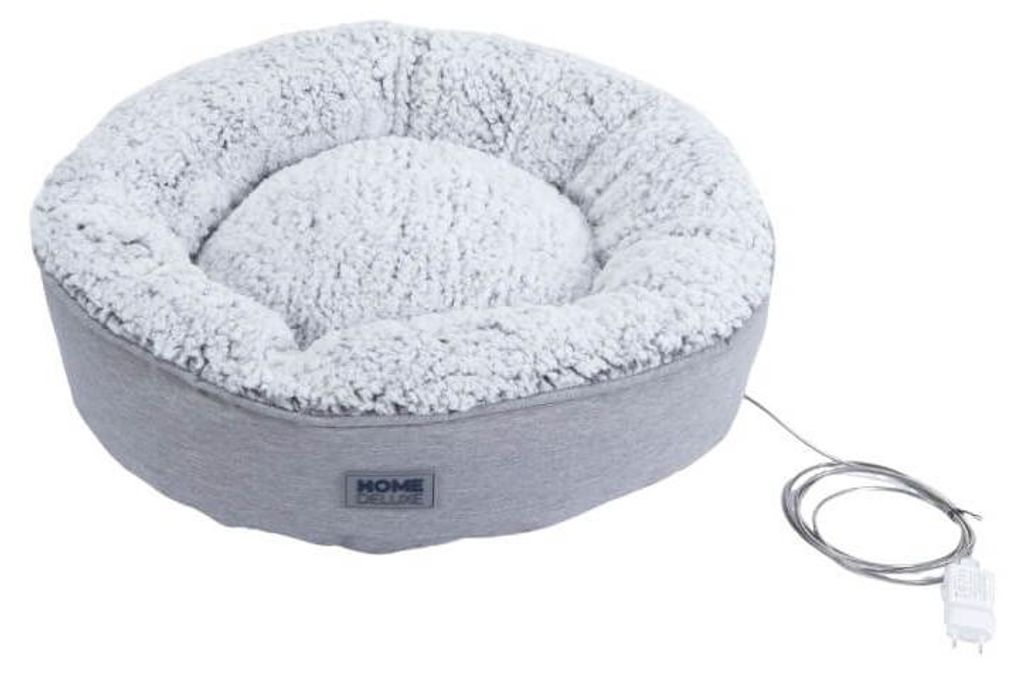 HOME DELUXE - Beheizbares Haustierbett COMFY - 50 x 50 x 13 Produktbild 