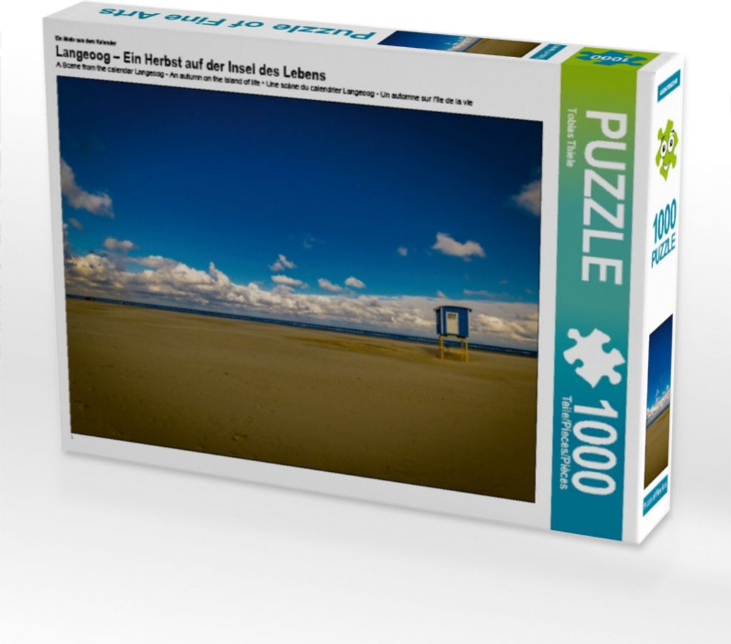 Calvendo Ein Motiv aus dem Kalender Langeoog – Ein Herbst auf der Insel des Lebens 1000 Teile Puzzle quer 640x480mm, Thiele Tobias; 7451386