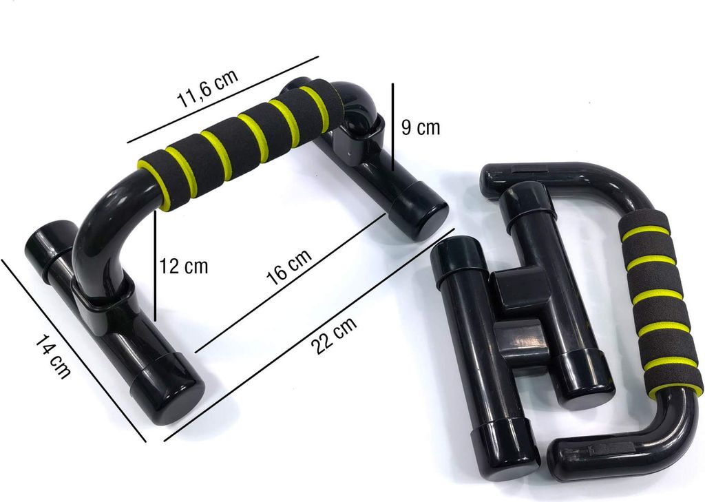 Rebecca Mobili 2 Griffe Push Up Bar Weicher Griff Arme Brust 12x22x14