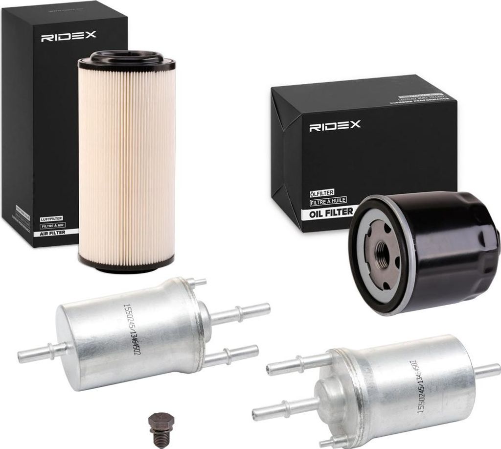 RIDEX Filterset Inspektionspaket Filtersatz für AUDI A2 (8Z0)