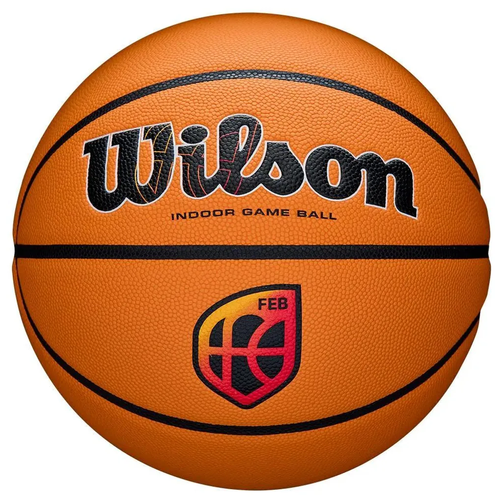 Ballon de Basket Wilson Evo Nxt Taille 7 Orange pour Match Intérieur