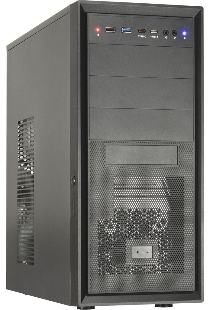 Inter-Tech IT-8862 Plaid, Tower-Gehäuse, (Abschließbar) Produktbild 