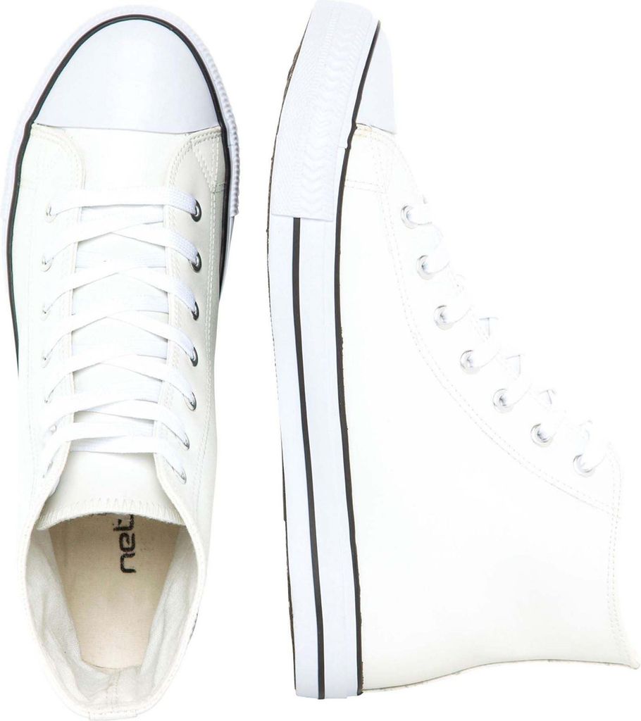 Nebulus Ledersneaker (hoch) EVO Herren, Freizeitschuhe , Sneaker high , Q2527 - Herren, weiß, 44