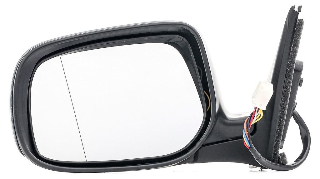 RIDEX 50O0417 Außenspiegel Seitenspiegel Links für TOYOTA AVENSIS Kombi (T25) Beheizt Asphärisch Elektrisch