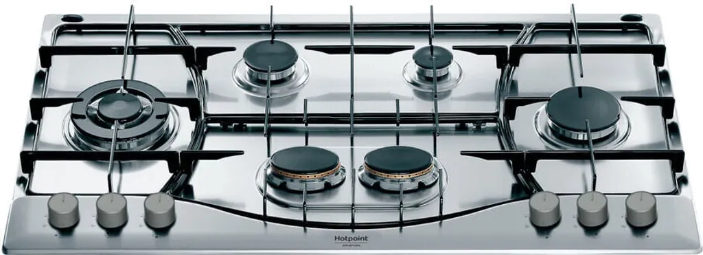 Table de cuisson gaz 90cm Hotpoint 6 brûleurs : fini le manque de place