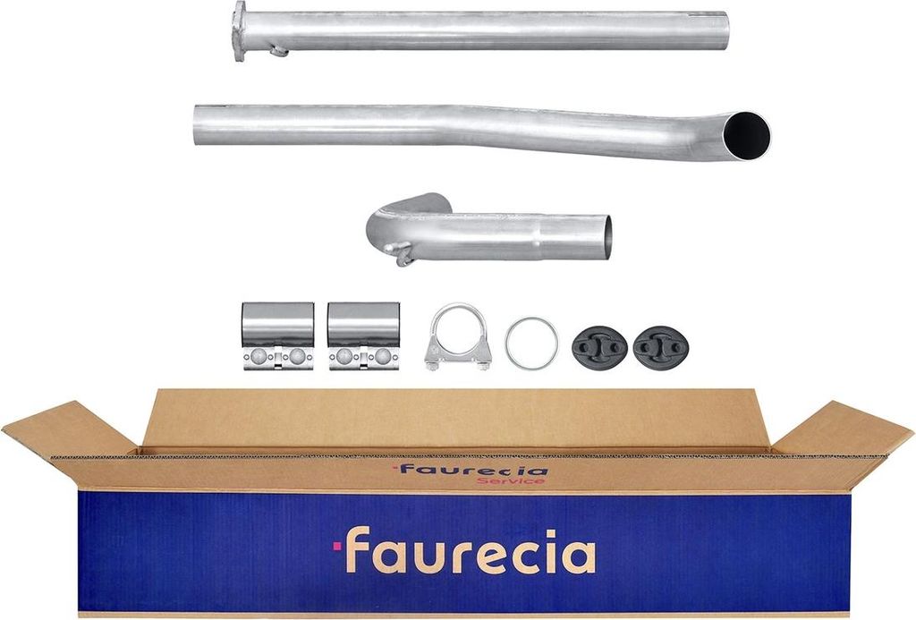 Abgasrohr Mitte FAURECIA Aftermarket-Expertise für u.a. FORD MONDEO