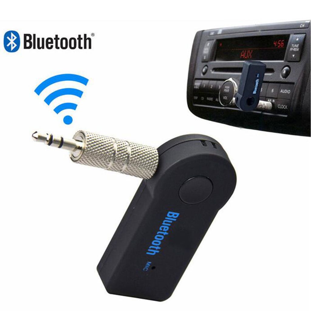 Tragbarer Auto USB Bluetooth Empfänger Sender 3.5mm AUX FM MP3 Music Player 