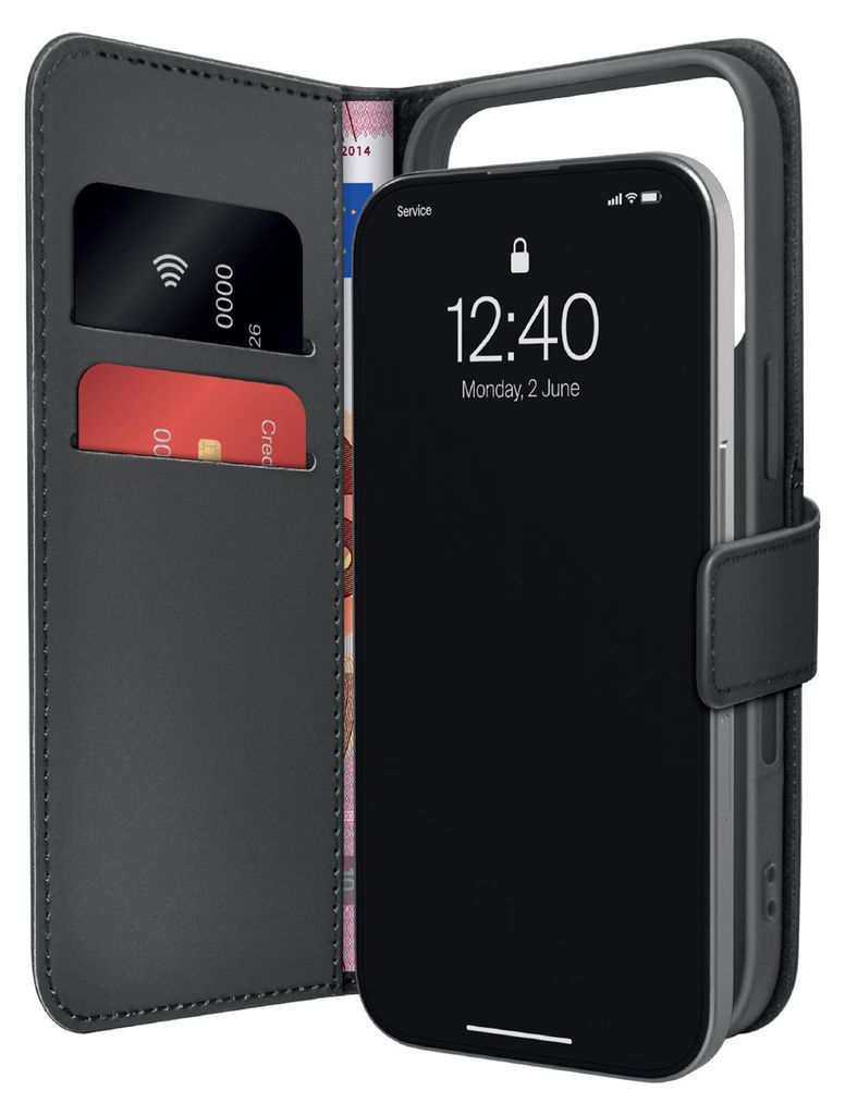 Portemonnee-standaardhoesje voor iPhone 18 Pro/17 Pro Productafbeelding  AI-gegenereerde afbeelding