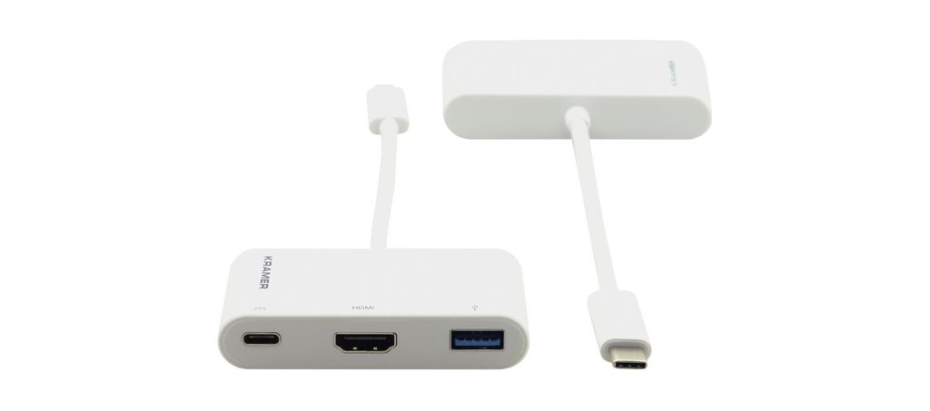 Kramer ADC-U31C/M2 HDMI/USB AV-Kabel für Audio-/Video-Gerät, Projektor, Smartphone, Externe Festplatte, Hub, Computer - Zweiter Anschluss: 1 x HD...
