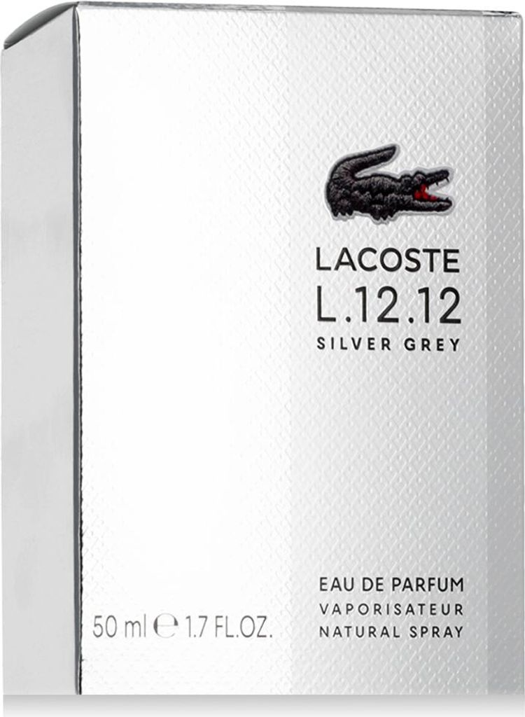 Lacoste L.12.12 Silver Grey Eau De Parfum 50 ml (man) Produktbild 
