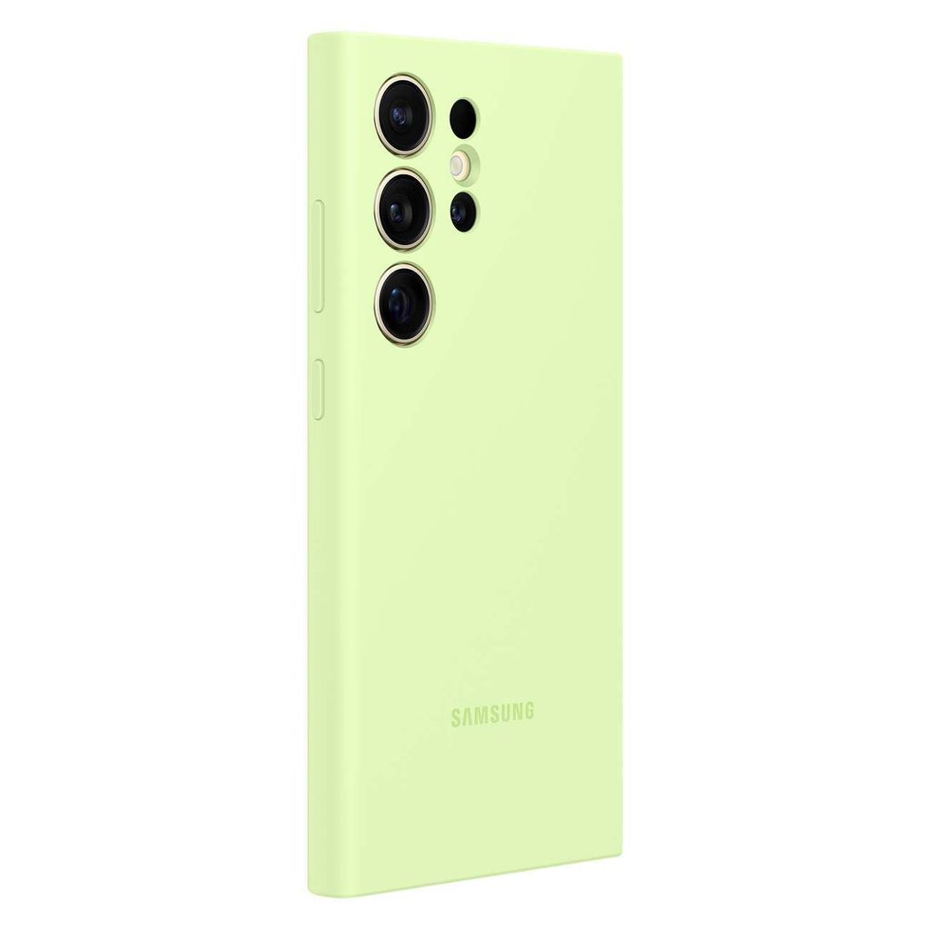 Samsung Silicone Case Green, Cover, Samsung, Galaxy S24 Produktbild 
