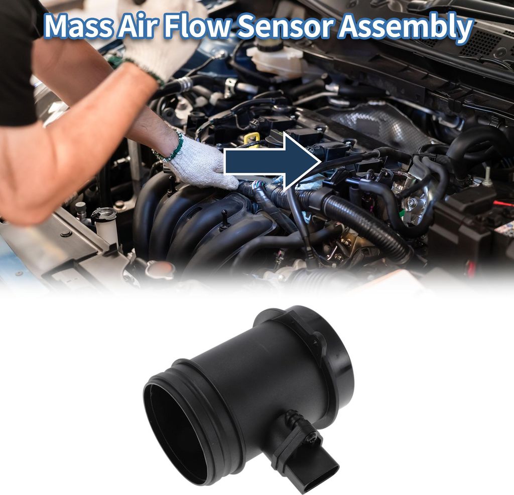 Massenluftstromsensor Baugruppe Nr.077133471GX MAF Luftmassenmesser Für Audi A6 Quattro 2000-2001 Kunststoff Metall 1 Stk