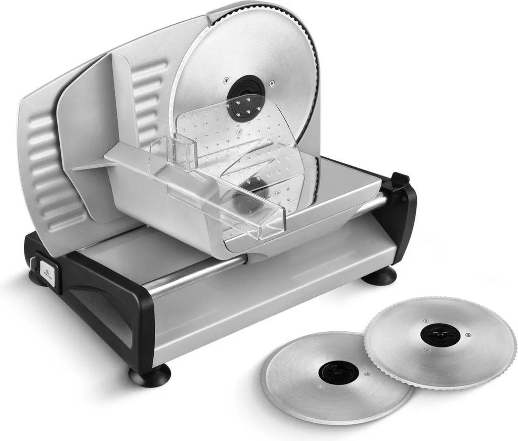Trancheuse Électrique Multifonction Acier Inox Kalorik 150W Argentée