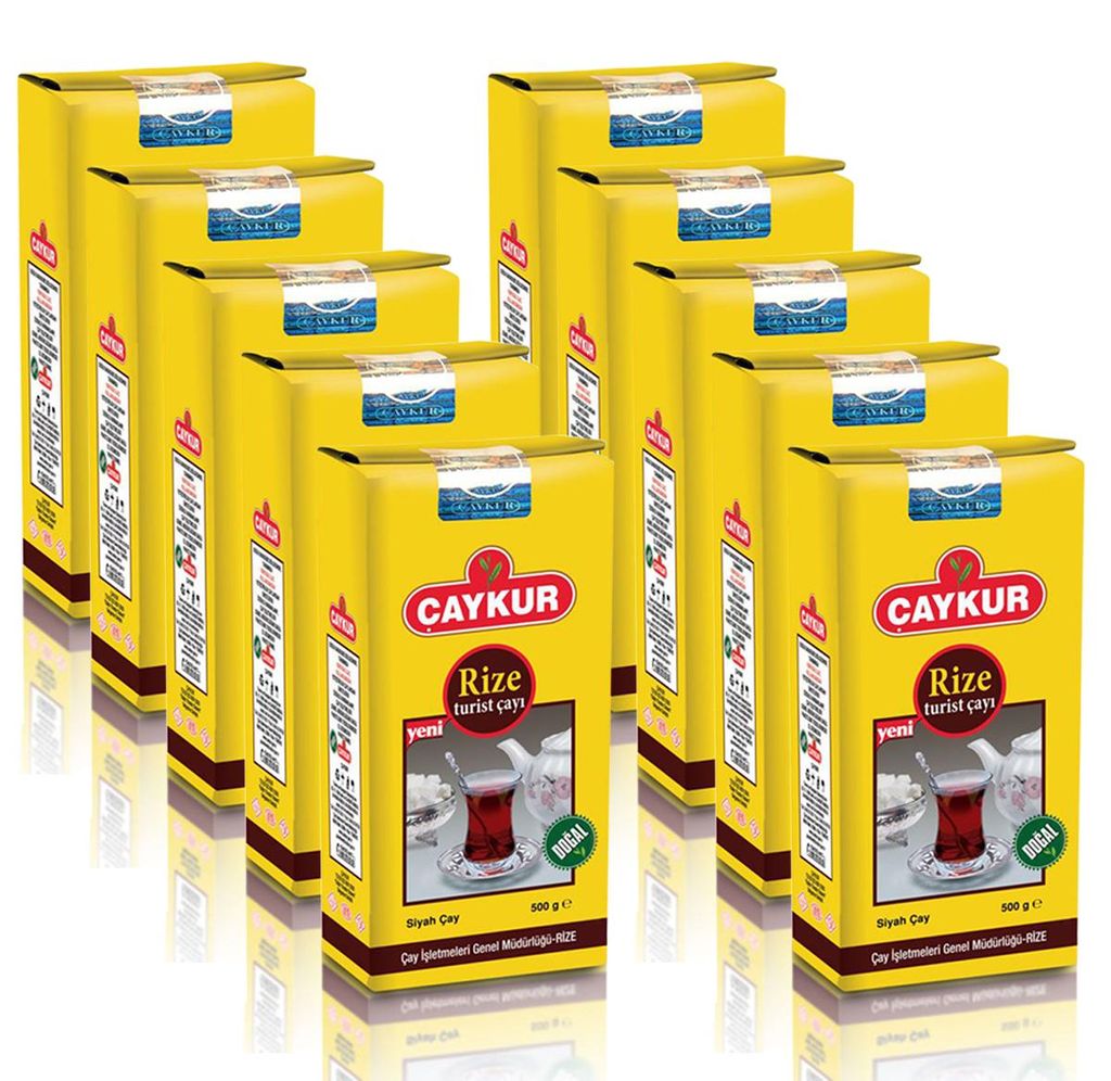 10x 500 gr Caykur Rize Türkischer Schwarzer Tee Cay Produktbild 