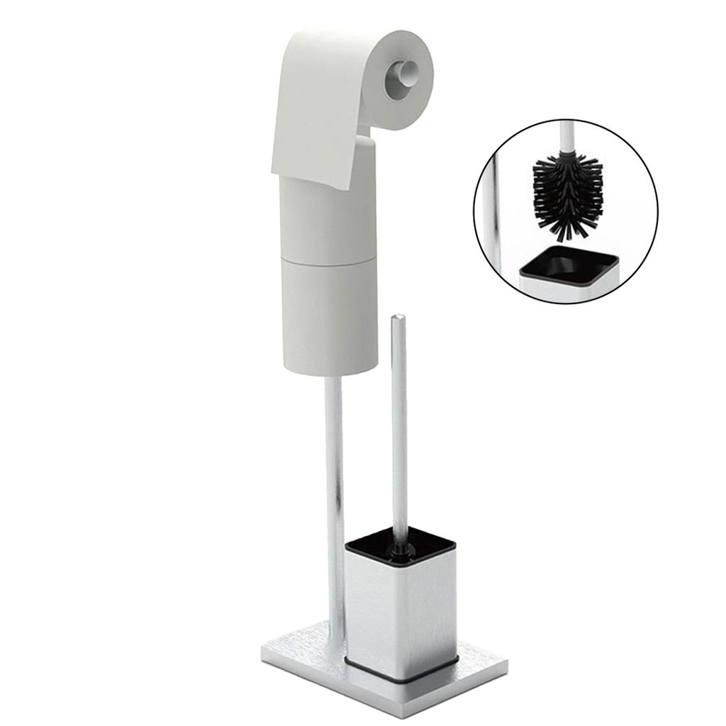 Toilettenpapierhalter stehend, WC-Garnituren, 3in1, Mit Produktbild 